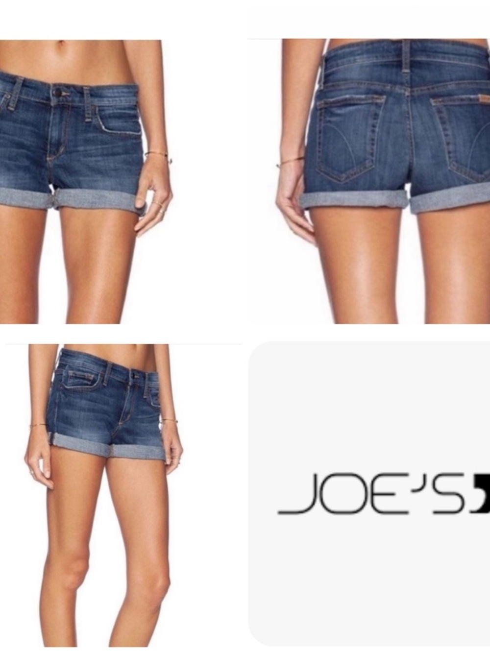 Joe's Jeans | Mischa 1/2” Loose Rolled Cuff Denim Shorts